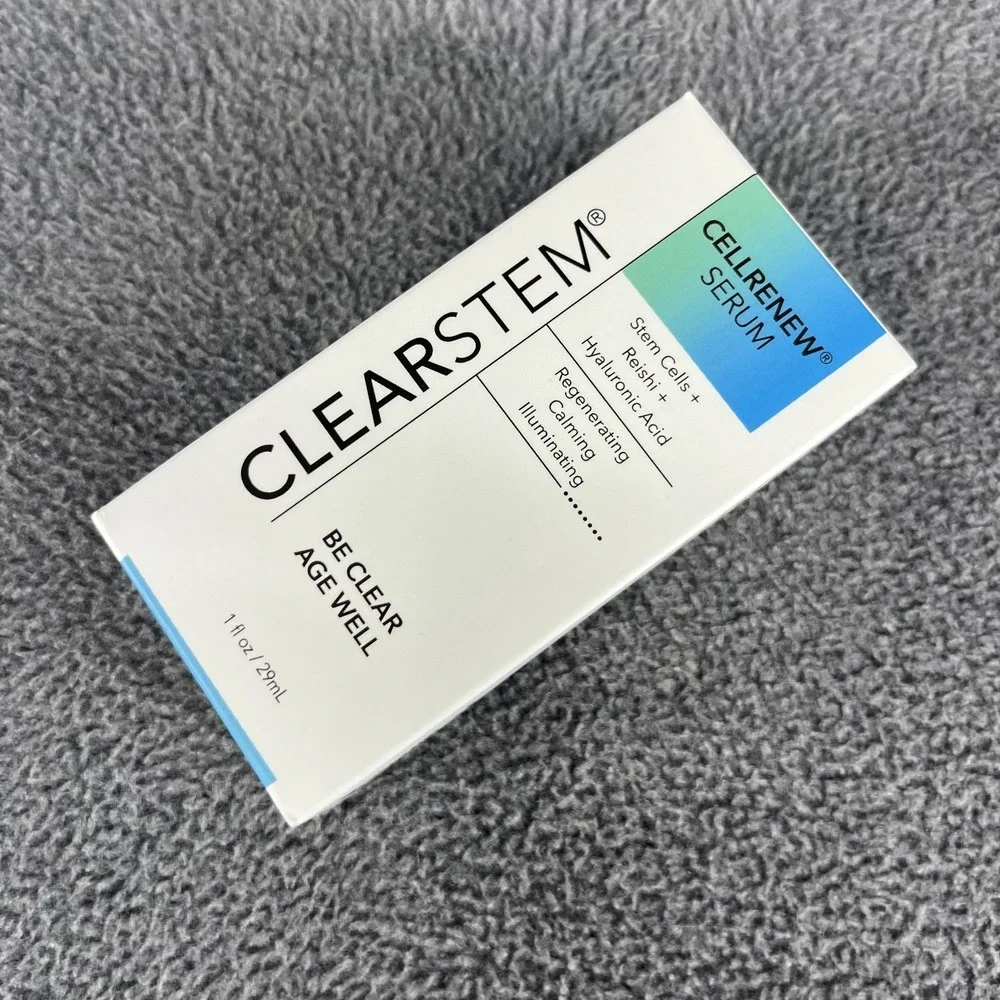 CLEARSTEM Skincare CELLRENEW serum 1 oz New in Box Sealed